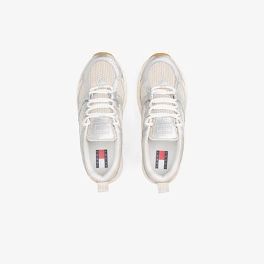  Tommy Hilfiger Archieve 97 Metallic Kadın Bej Sneaker