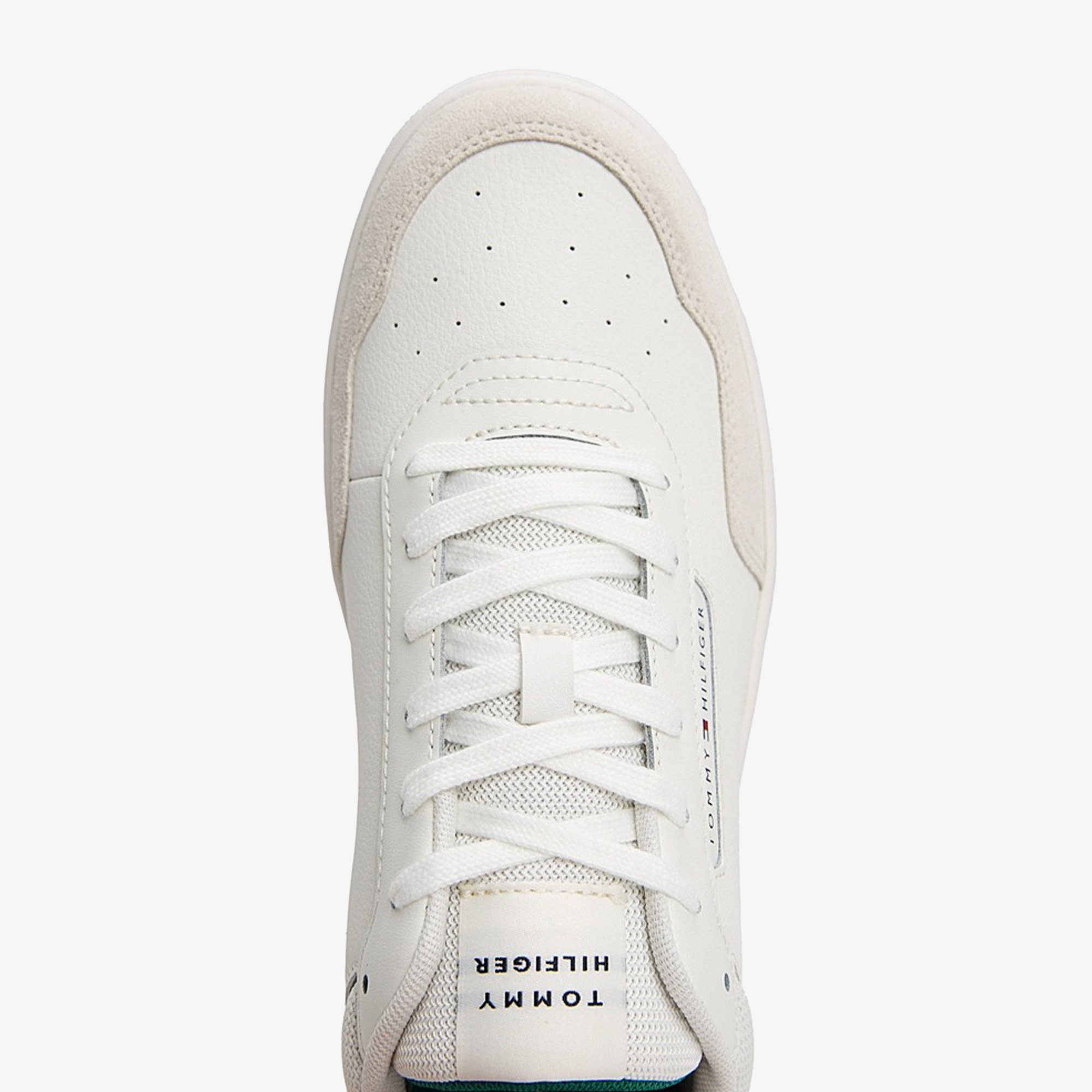 Tommy Hilfiger Low Top Mixture Erkek Beyaz Spor Ayakkabı