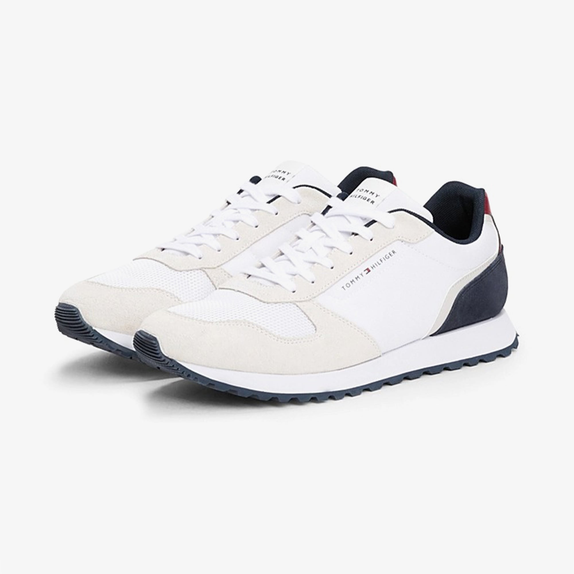 Tommy Hilfiger New Runner Eva Mix Erkek Beyaz Sneaker