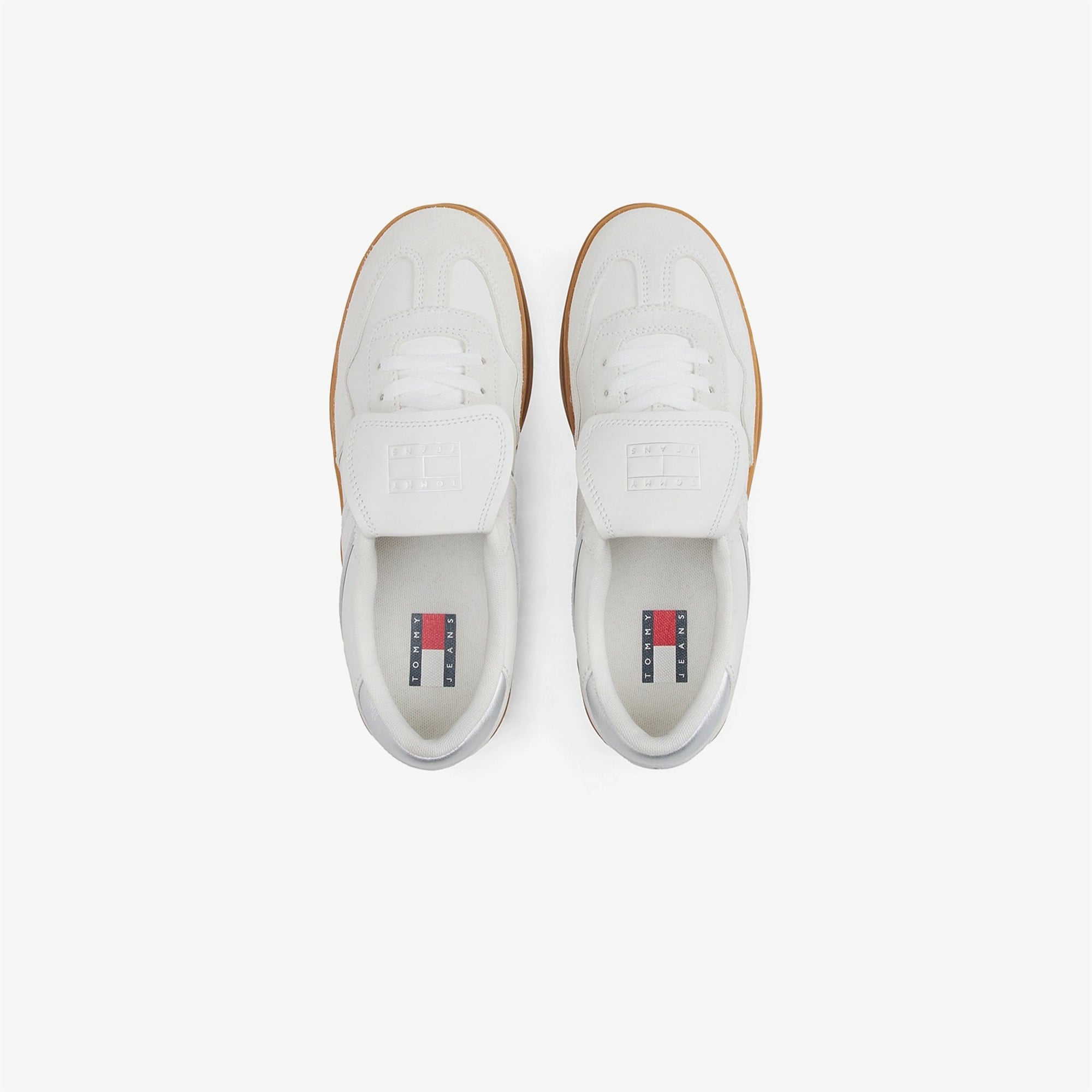 Tommy Hilfiger The Greenwich Metallic Kadın Gri Sneaker