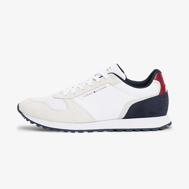  Tommy Hilfiger New Runner Eva Mix Erkek Beyaz Sneaker
