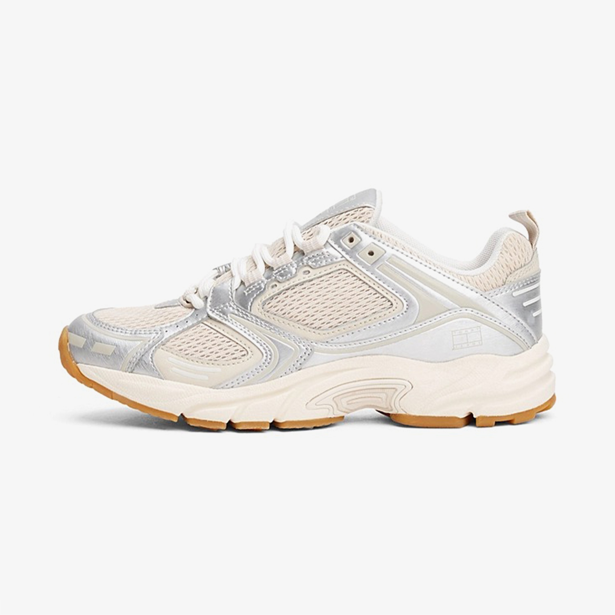 Tommy Hilfiger Archieve 97 Metallic Kadın Bej Sneaker