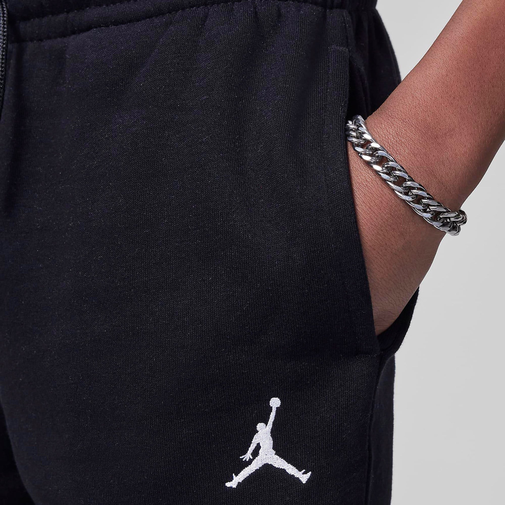 Jordan Jdb MJ Brooklyn Fleece Essentials   Çocuk Siyah Eşofman Altı