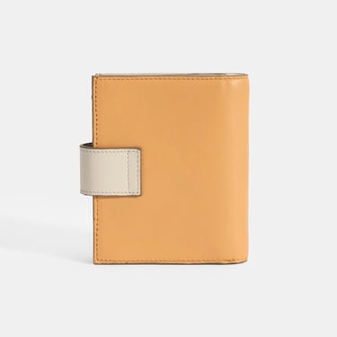  Kadın Turuncu / Bej Deri Cüzdan