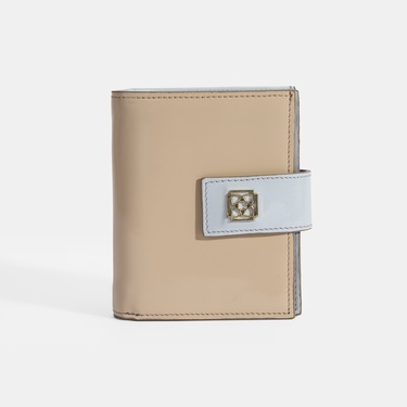  Kadın Ten / Mavi Deri Cüzdan