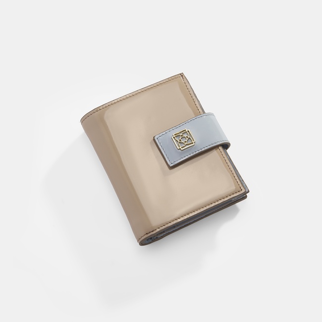  Kadın Ten / Mavi Deri Cüzdan