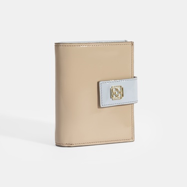  Kadın Ten / Mavi Deri Cüzdan