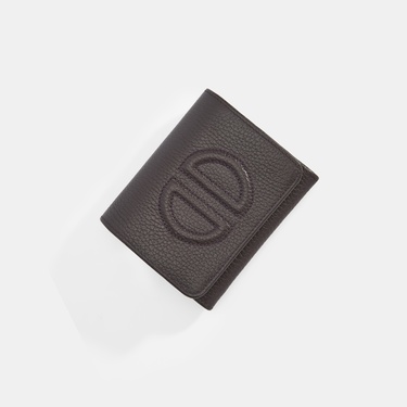  Kadın Koyu Kahve Deri Cüzdan