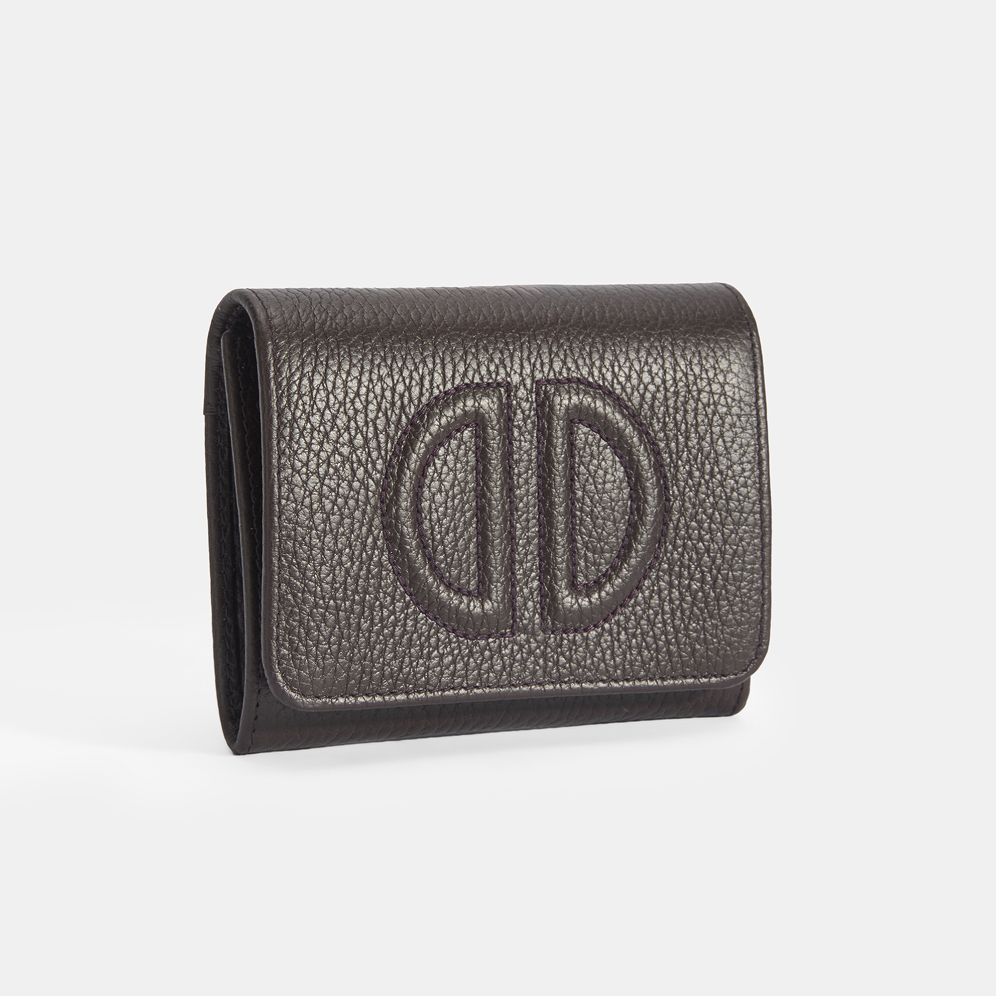 Kadın Koyu Kahve Deri Cüzdan