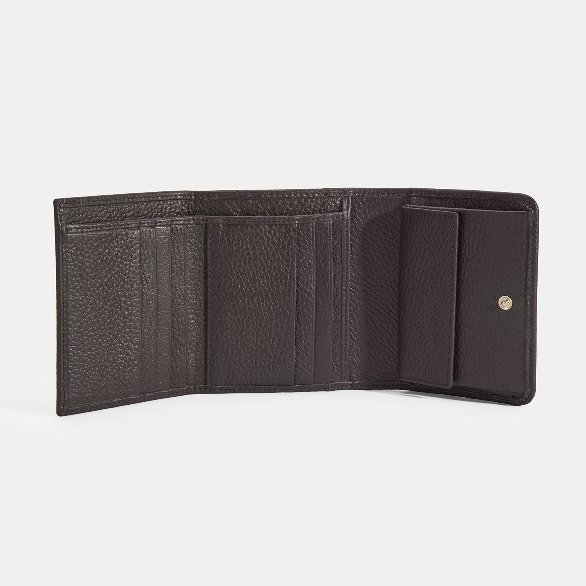 Kadın Koyu Kahve Deri Cüzdan