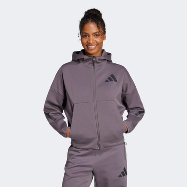  adidas Z.N.E. Full Zip Kadın Renkli Sweatshirt