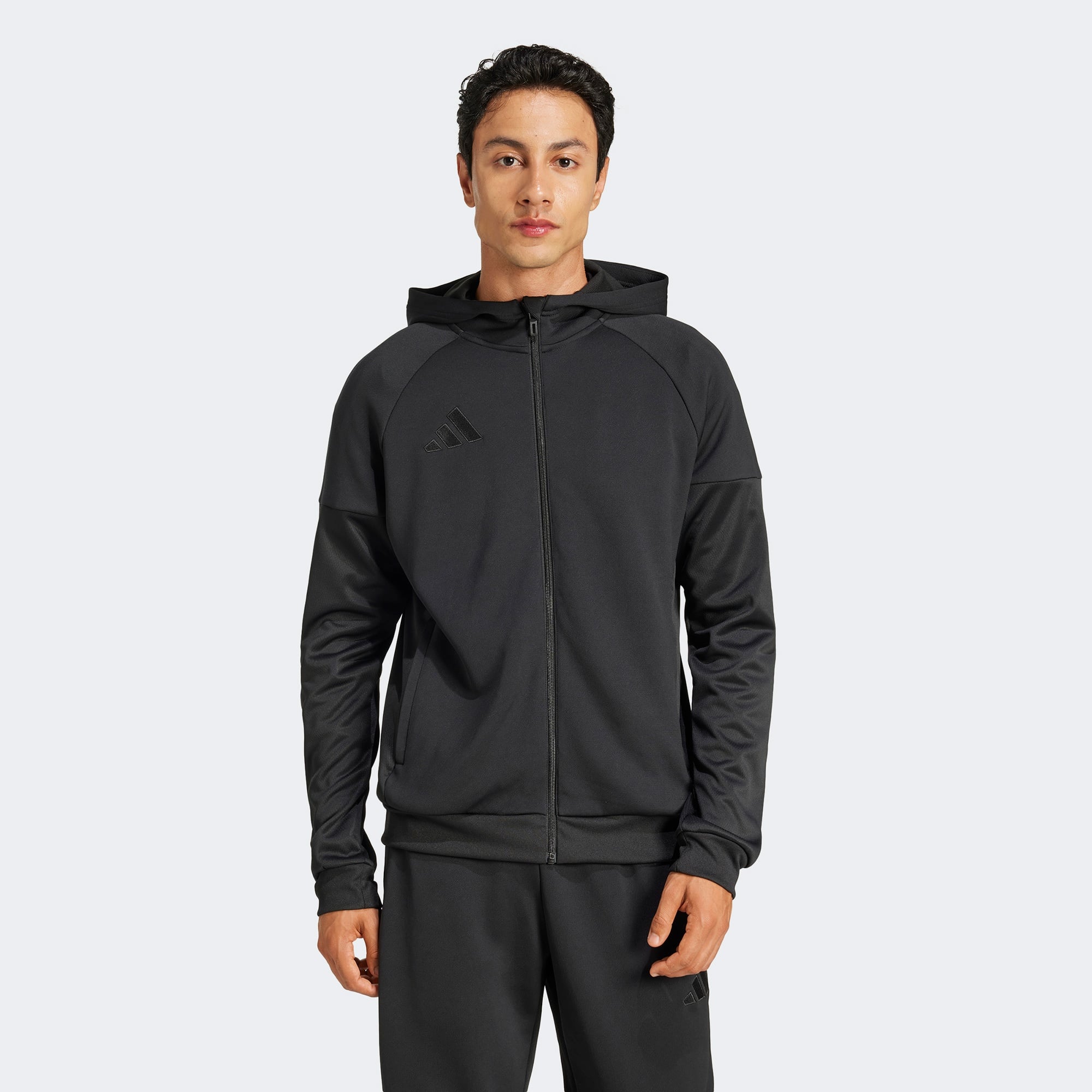 adidas Tiro 25 Full Zip Erkek Siyah Sweatshirt