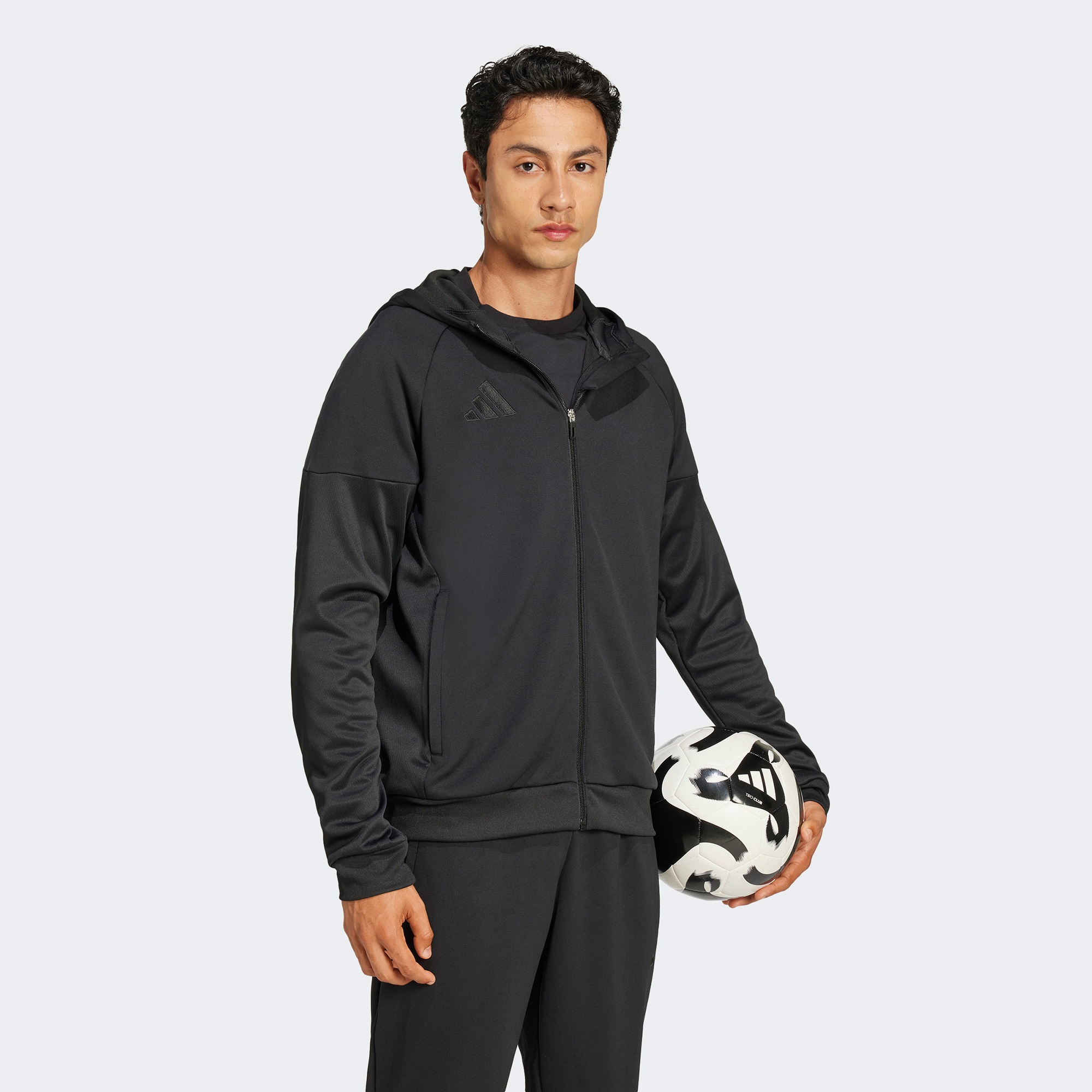 adidas Tiro 25 Full Zip Erkek Siyah Sweatshirt