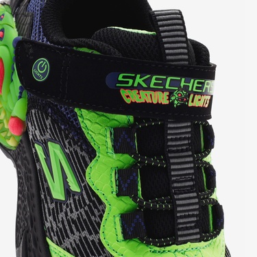  Skechers Creature Lights Çocuk Siyah Spor Ayakkabı