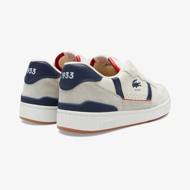  Lacoste T-Clip Set Erkek Bej Spor Ayakkabı