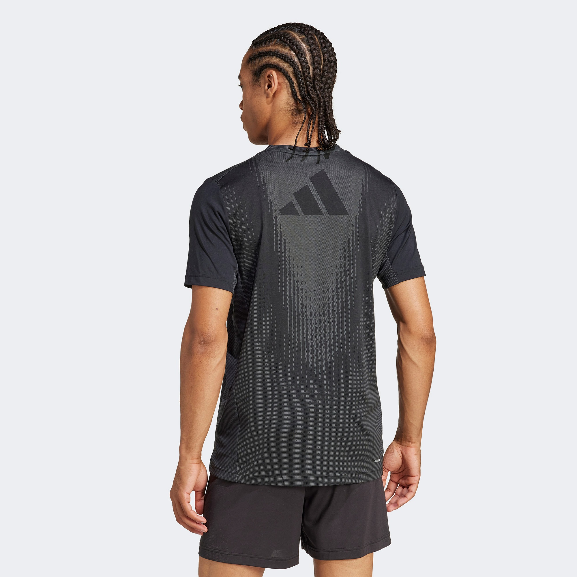 adidas Airchill Erkek Siyah Antrenman T-Shirt