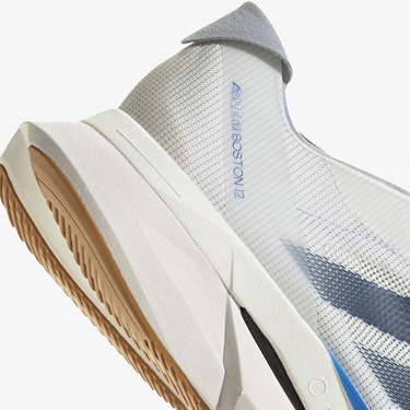  adidas Adizero Boston 12 Erkek Beyaz Koşu Ayakkabısı