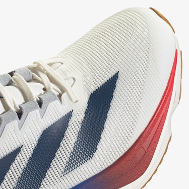  adidas Adizero Boston 12 Erkek Beyaz Koşu Ayakkabısı