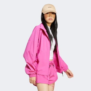  adidas Z.N.E. Woven Tam Boy Kadın Pembe Eşofman Üstü