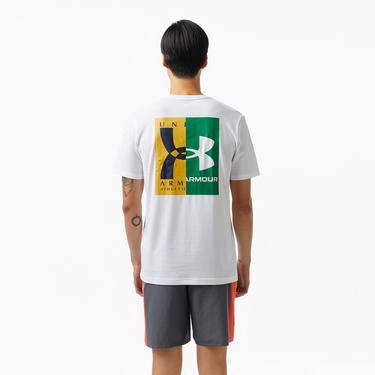  Under Armour Evol 60/40s Logo Erkek Gri T-Shirt