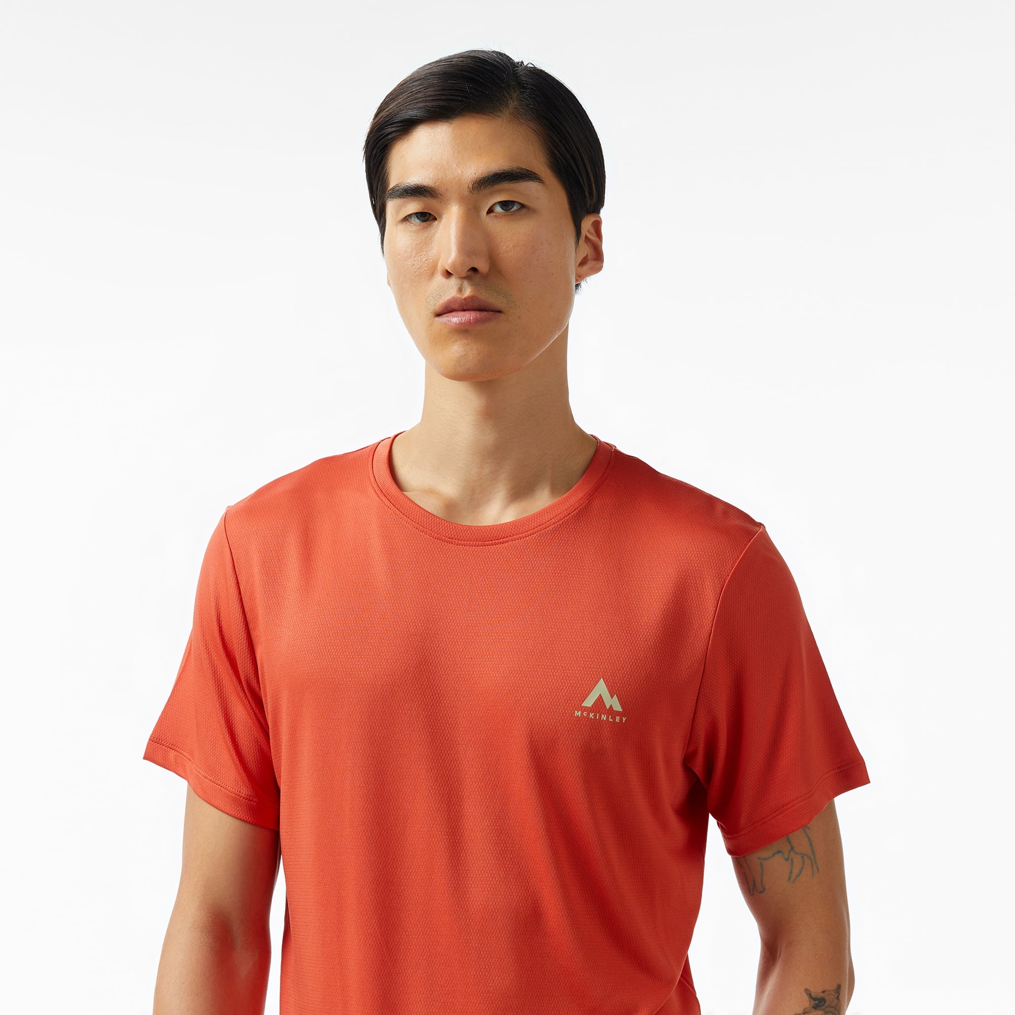 McKinley Ally Erkek Gri T-Shirt