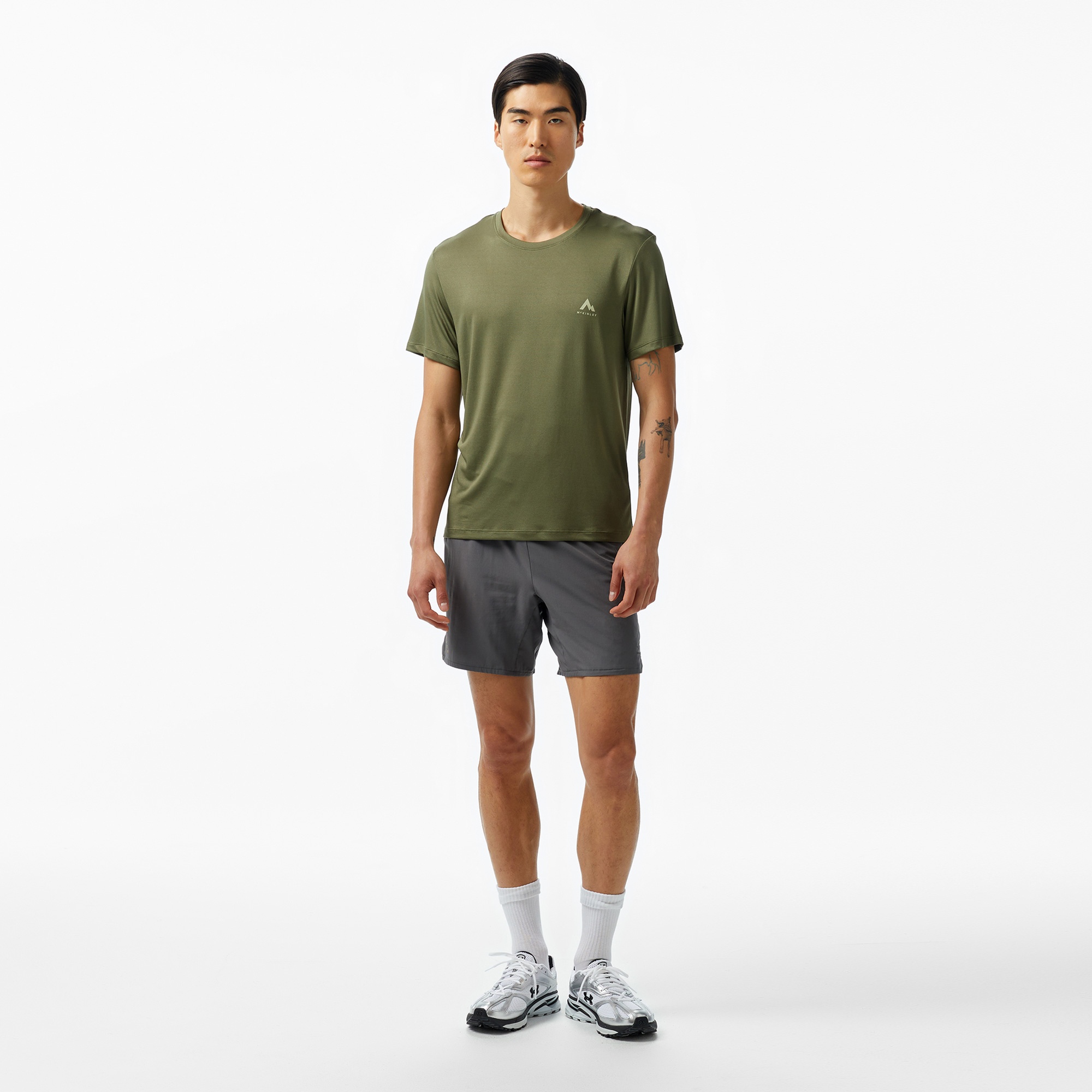 McKinley Ally Erkek Gri T-Shirt