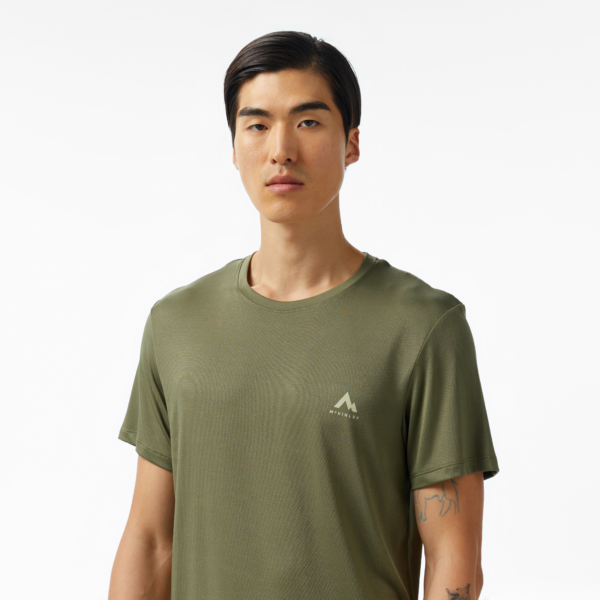 McKinley Ally Erkek Gri T-Shirt