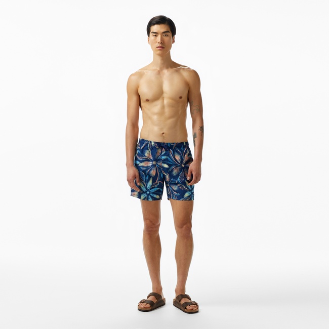  Speedo Digi Print Leisure 16 Wsht Am Erkek Lacivert Deniz Şortu