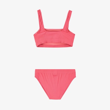  Speedo Textd Deep U-Bk 2Pc Af Kadın Turuncu Mayo