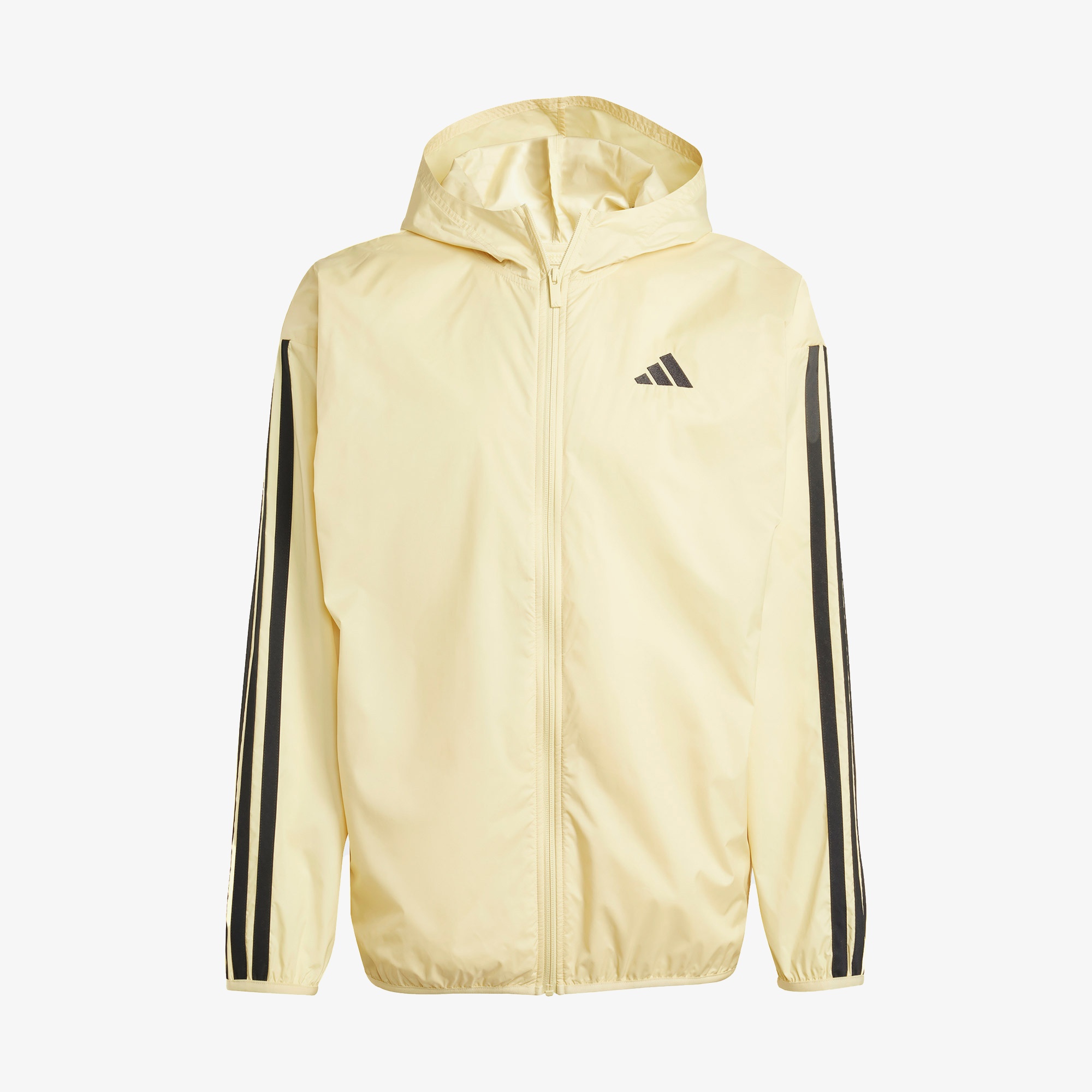 adidas Essentials 3 Stripes Windbreaker Erkek Sarı Ceket