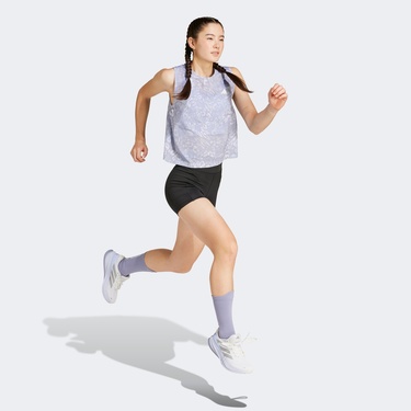  adidas Otr E Aop T W Kadın Gri Koşu Atleti