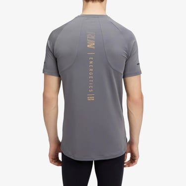  Energetics Ellazor S/S Erkek Gri Koşu T-Shirt