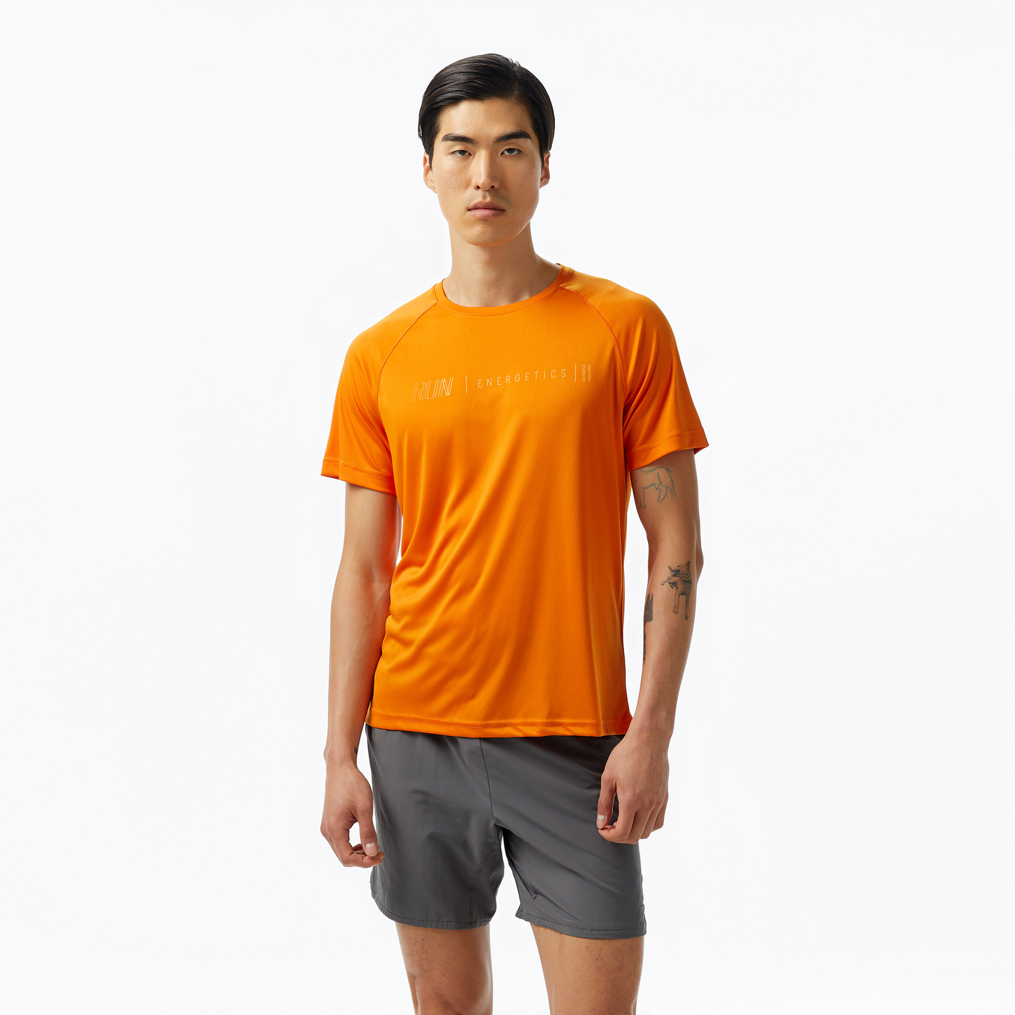 Energetics Bueno Vi Erkek Turuncu Koşu T-Shirt