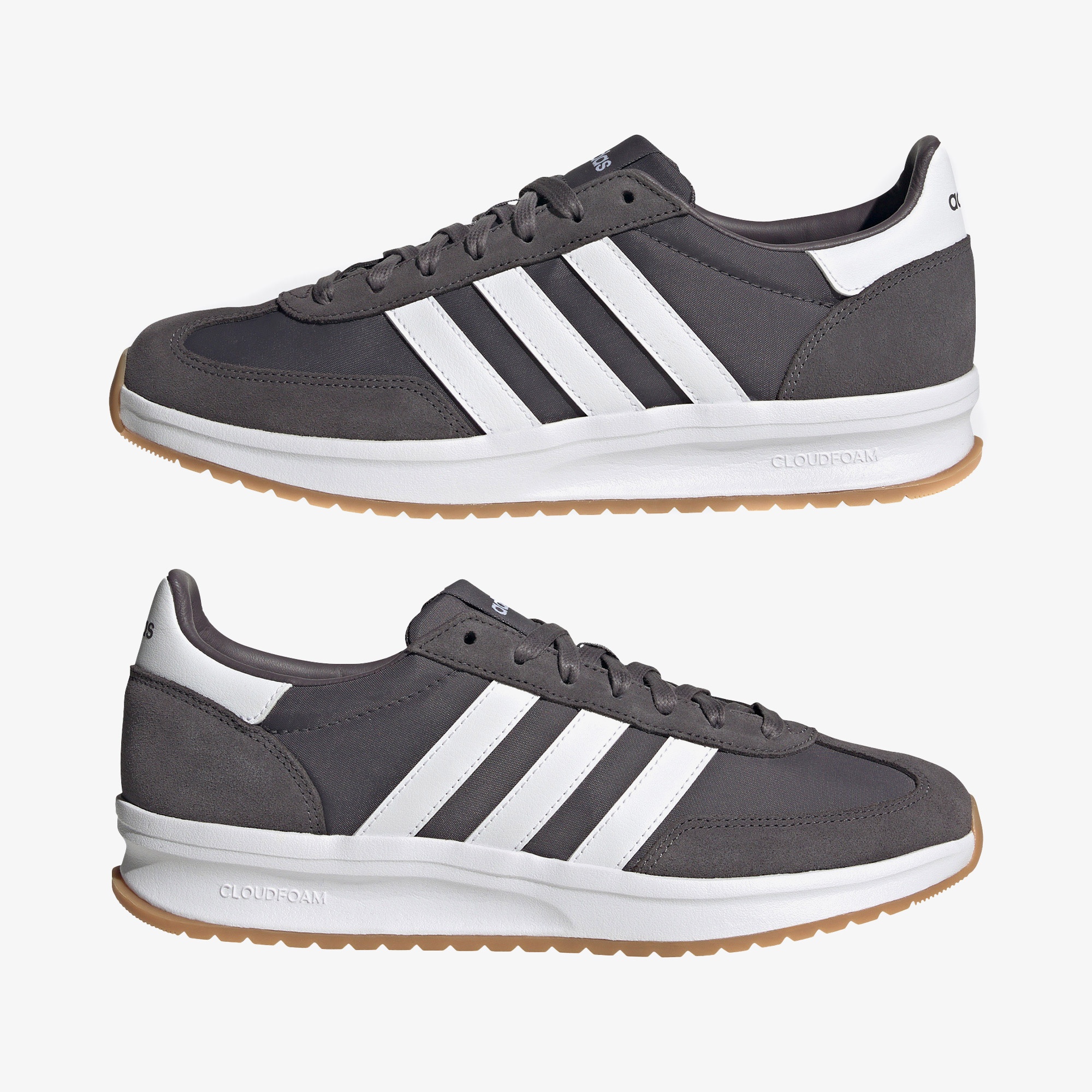 adidas Run 70S 2.0 Erkek Gri Koşu Ayakkabısı