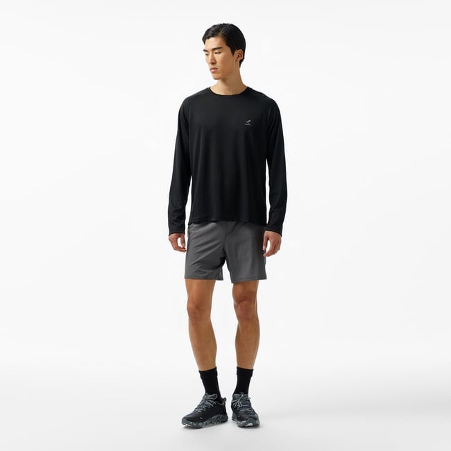  Energetics Casper V Erkek Gri Koşu Şortu