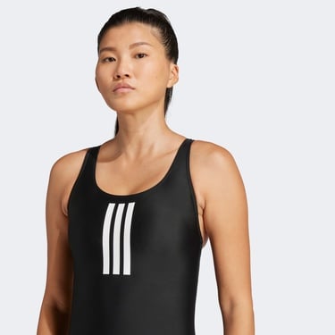  adidas 3S Mid Suit Kadın Siyah Mayo