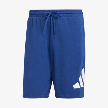  adidas Essentials Big Logo Single Erkek Mavi Şort