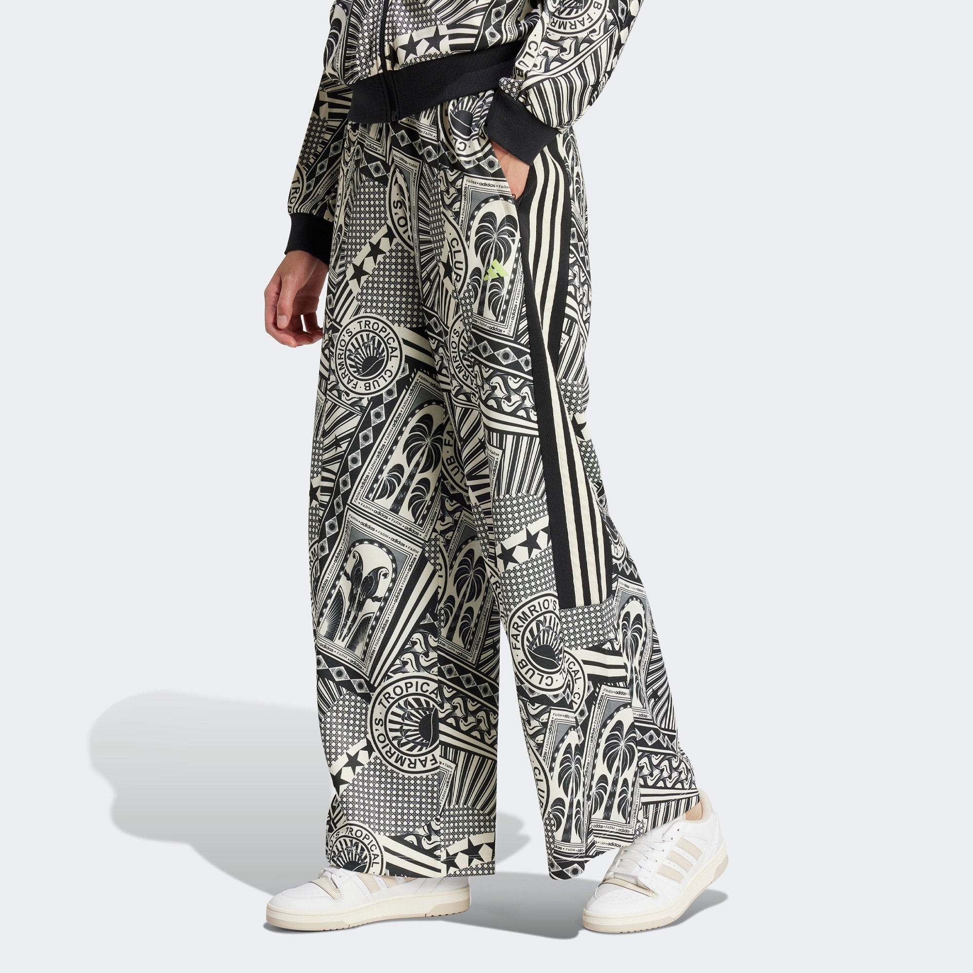 adidas X Farm Tiro Track Kadın Beyaz Eşofman Altı