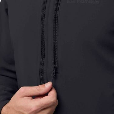  Jack Wolfskin Whirlwind Erkek Siyah Softshell