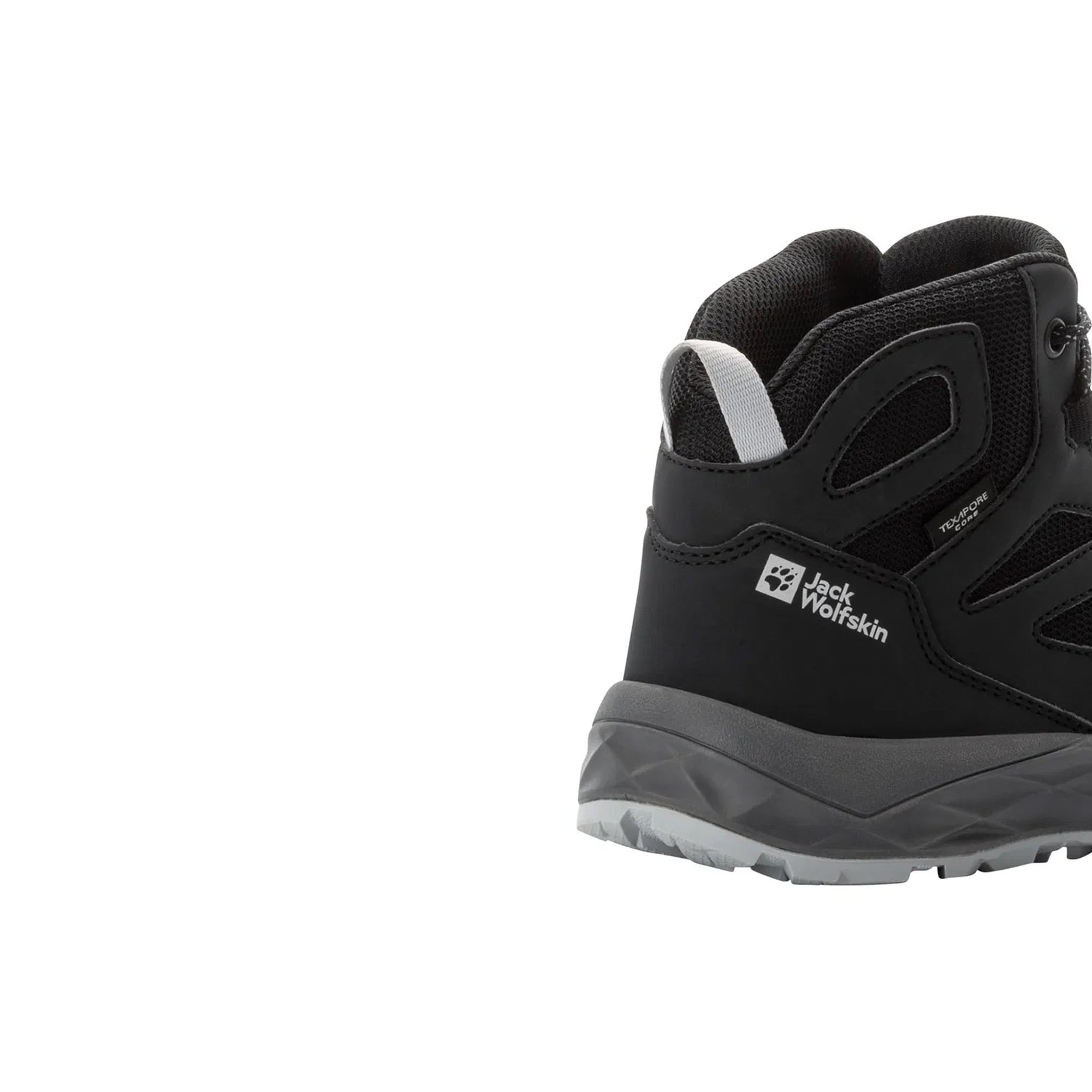 Jack Wolfskin Woodland 2 Texapore Mid K Unisex Çocuk Gri Bot