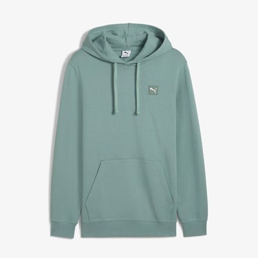  Puma Ess Elevated Tr Erkek Yeşil Sweatshirt
