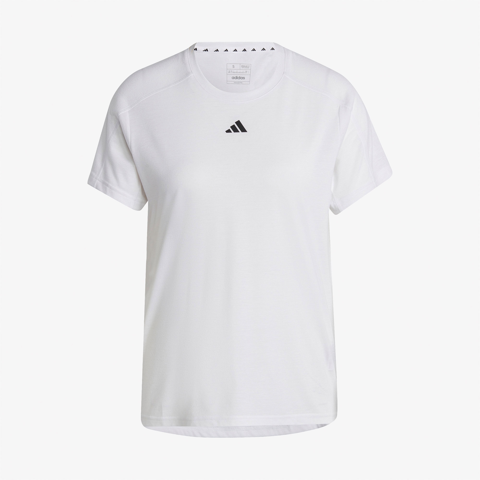 adidas Aeroready Train Essentials Minimal Crewneck Kadın Beyaz Antrenman T-Shirt