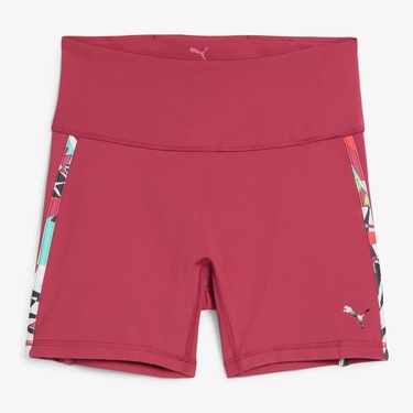  Puma Tropical Aop Hw 5 Kadın Pembe Antrenman Şortu