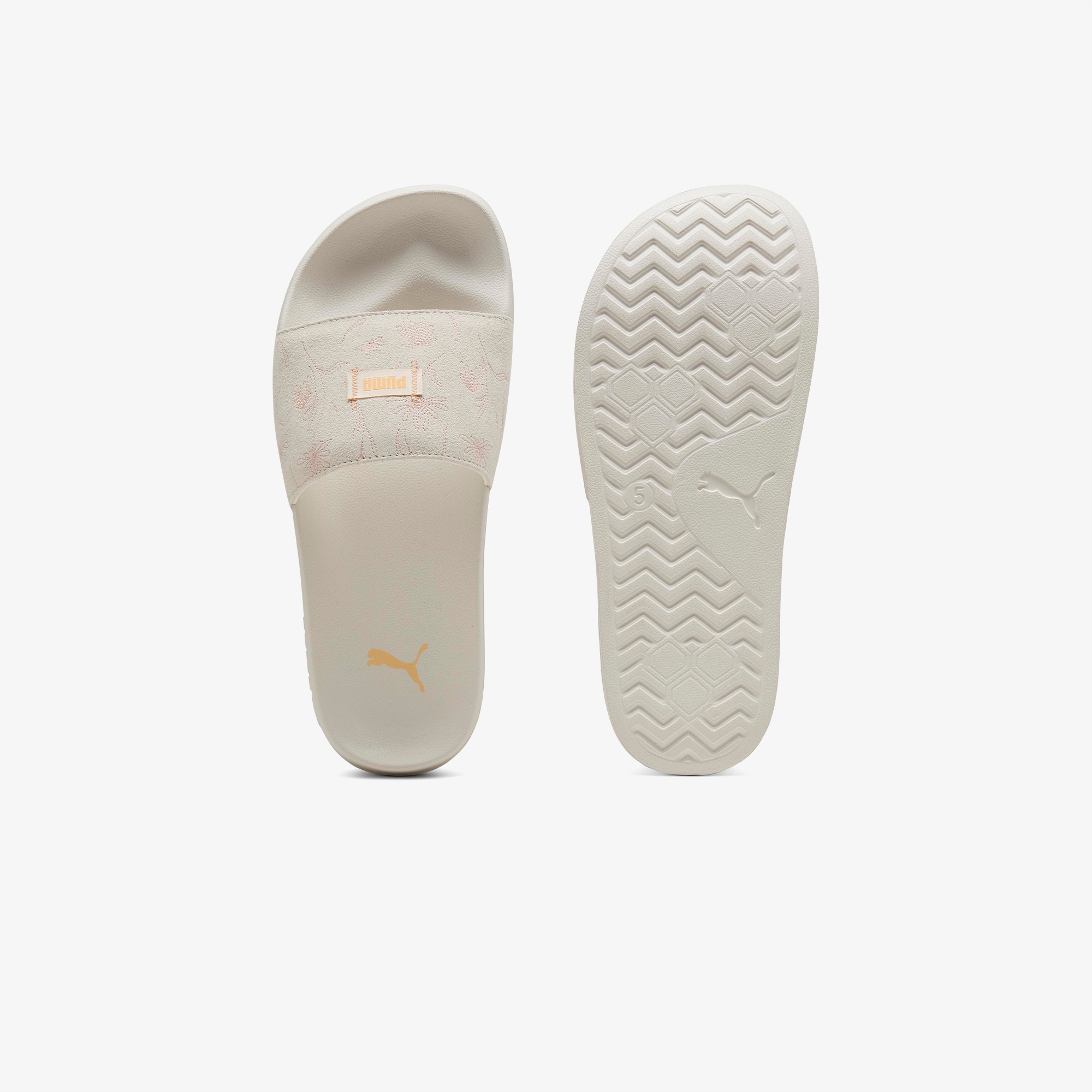 Puma Leadcat 2 0 Crafted Flowers Kadın Beyaz Terlik