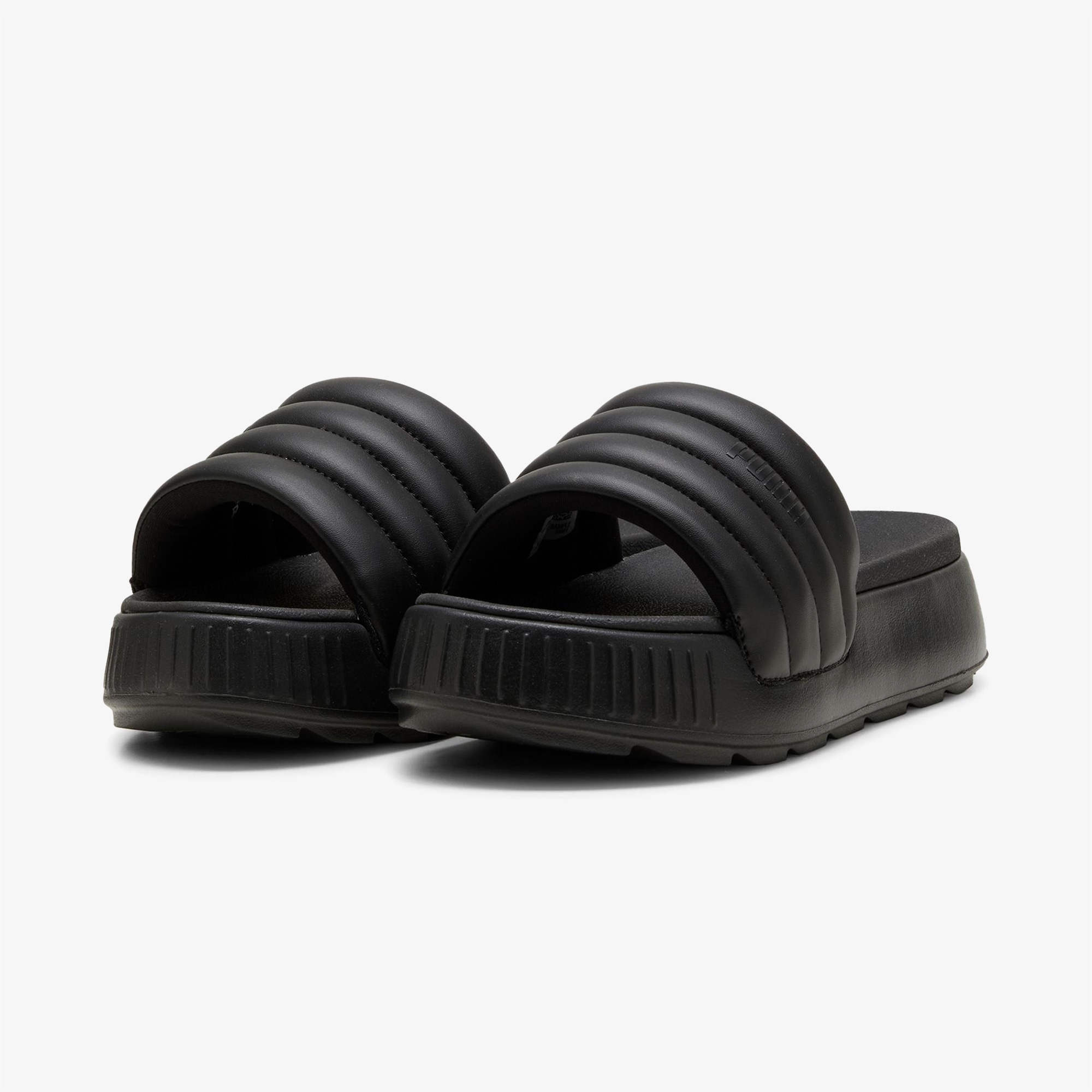 Puma Karmen Slide Puffy Kadın Siyah Terlik