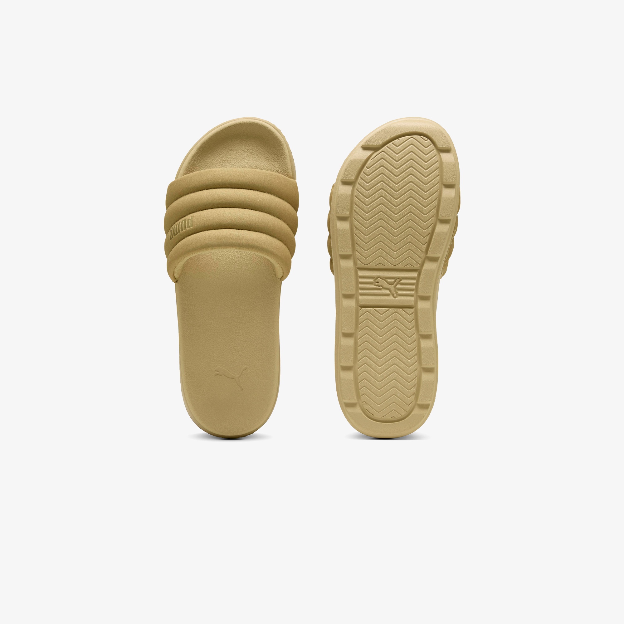 Puma Karmen Slide Puffy Aqua Kadın Bej Terlik