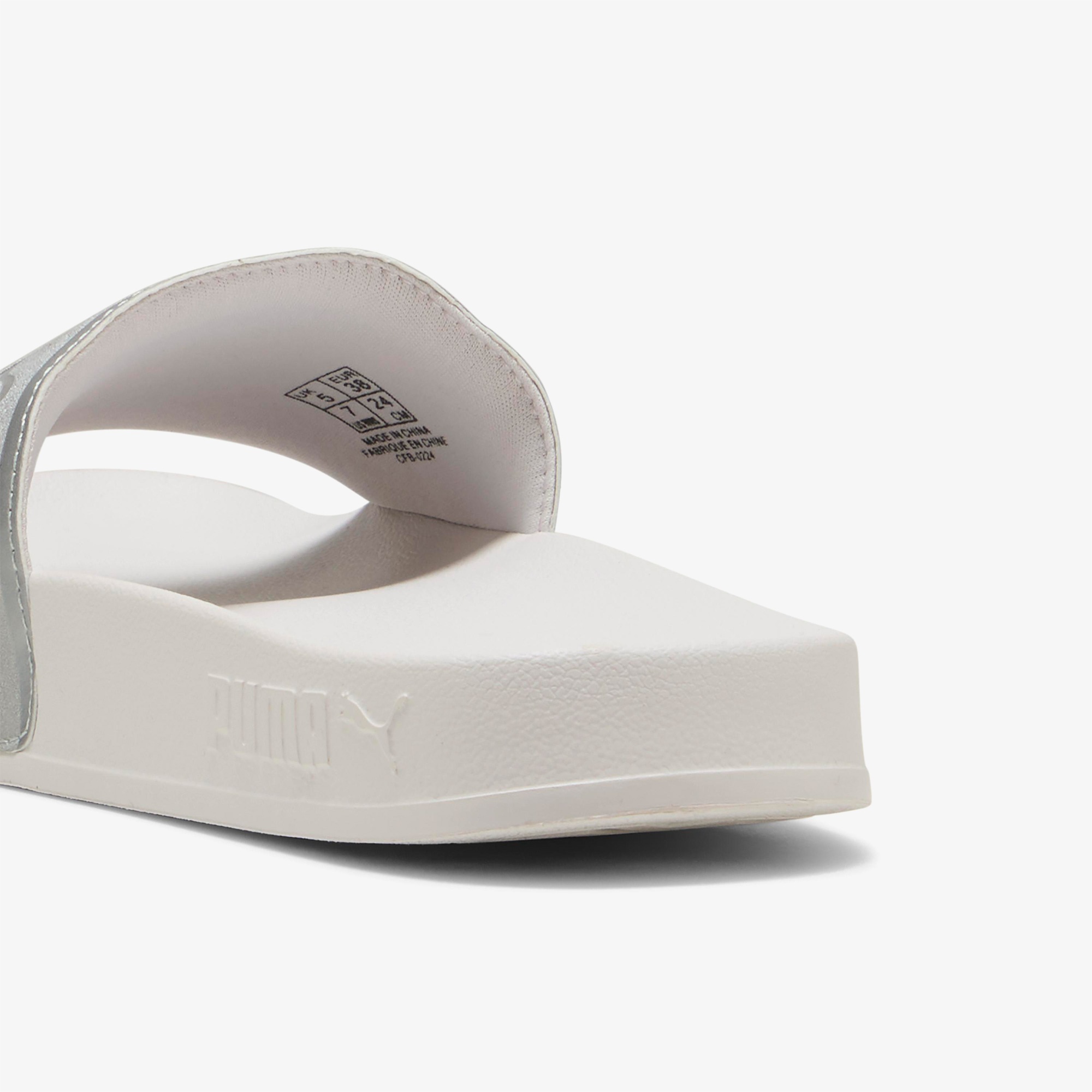 Puma Leadcat 2 0 Aqua Metallics Kadın Gri Terlik