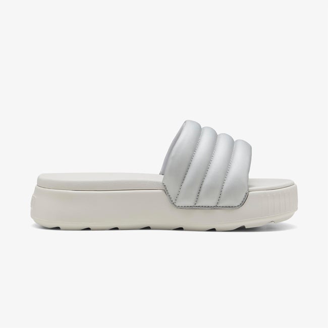  Puma Karmen Slide Puffy Aqua Kadın Gri Terlik