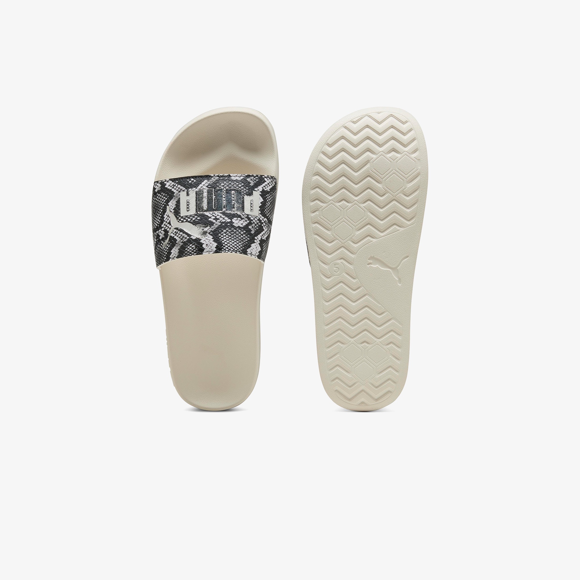 Puma Leadcat 2 0 Snake Chic Kadın Krem Terlik