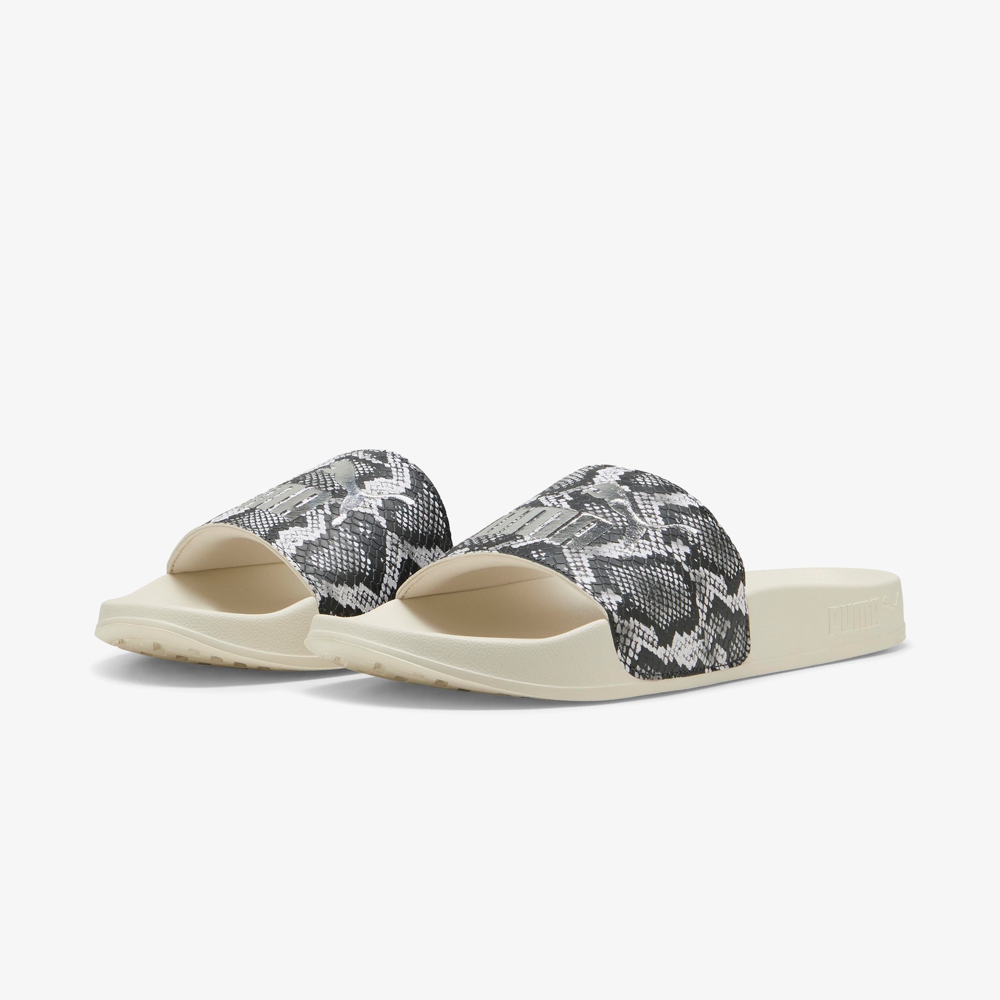 Puma Leadcat 2 0 Snake Chic Kadın Krem Terlik